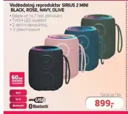 Planeo Elektro Voděodolný reproduktor sirius 2 mini nabídka