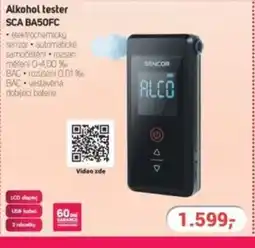 Planeo Elektro SENCOR Alkohol tester SCA BA50FC nabídka