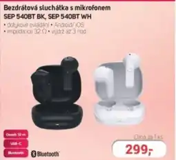 Planeo Elektro Bezdrátová sluchátka s mikrofonem nabídka