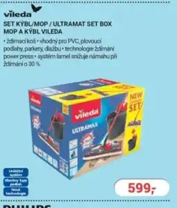 Planeo Elektro VILEDA Set kybl/ Mop/ultramat set box mop a kỳbl nabídka