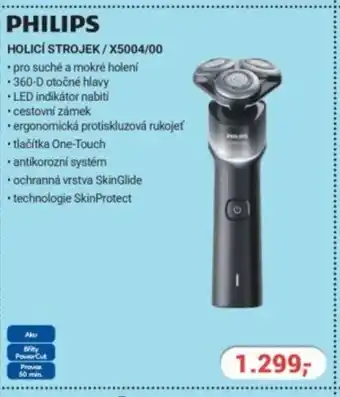 Planeo Elektro PHILIPS Holicí strojek /X5004/00 nabídka