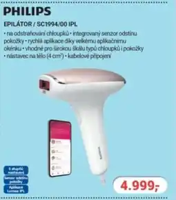 Planeo Elektro PHILIPS Epilátor/ SC1994/00 IPL nabídka