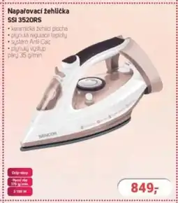 Planeo Elektro Napařovací žehlička SSI 3520RS nabídka