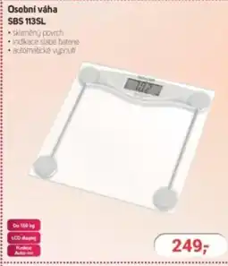 Planeo Elektro Osobní váha SBS 113SL nabídka