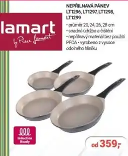 Planeo Elektro Nepřilnavá pánev LT1296, LT1297, LT1298, LT1299 nabídka