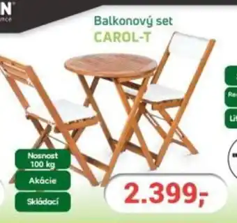 Planeo Elektro Balkonový set CAROL-T nabídka