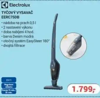 Planeo Elektro Electrolux Tyčový vysavač EERC75DB nabídka