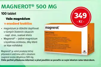 mojelekarna.cz MAGNEROT nabídka