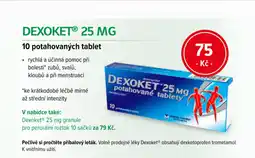 mojelekarna.cz DEXOKET nabídka