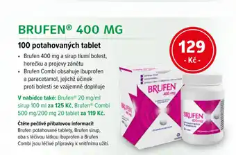 mojelekarna.cz BRUFEN nabídka