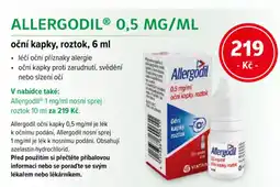 mojelekarna.cz Allergodil nabídka