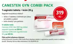 mojelekarna.cz Canesten Gyn combi pack nabídka