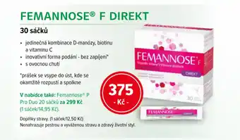 mojelekarna.cz FEMANNOSE® F Direkt nabídka