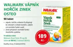 mojelekarna.cz WALMARK Vápník Hořčík zinek osteo nabídka