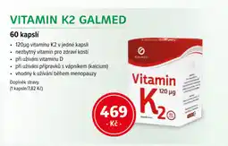 mojelekarna.cz Vitamin K2 Galmed nabídka