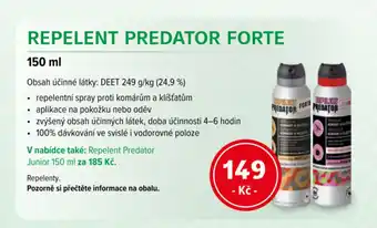 mojelekarna.cz Repelent Predator forte nabídka