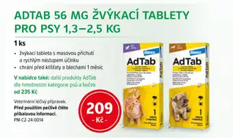 mojelekarna.cz Adtab žvýkací tablety nabídka