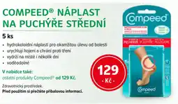 mojelekarna.cz Compeed® Náplast na puchýře střední nabídka