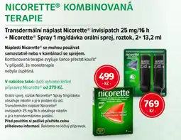 mojelekarna.cz Nicorette® Kombinovaná terapie nabídka