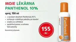 mojelekarna.cz Moje Lékárna Panthenol 10% nabídka