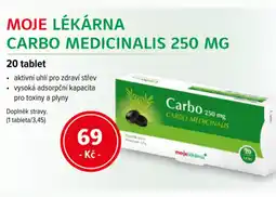 mojelekarna.cz Moje Lékárna Carbo medicinalis nabídka