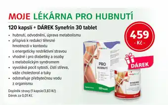 mojelekarna.cz Moje Lékárna pro hubnutí nabídka