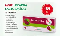mojelekarna.cz Moje Lékárna Lactobacílky nabídka