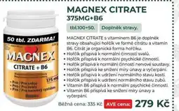 Lékárna AVE MAGNEX Citrate + B6 nabídka