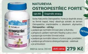 Lékárna AVE NATUREVIA Ostropestřec Forte nabídka