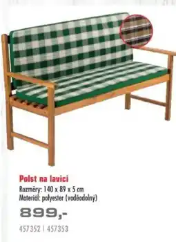 Uni Hobby Polst na lavici nabídka