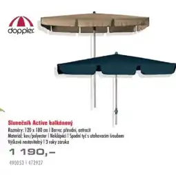 Uni Hobby Slunečník Active balkónový nabídka