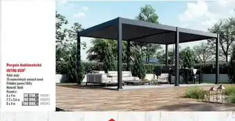 Uni Hobby Pergola bioklimatická Intro Duo² nabídka