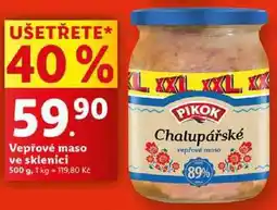 Lidl Vepřové maso ve sklenici, 500 g nabídka