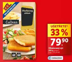 Lidl Obalovaný sýr, 460 g nabídka