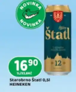 Brněnka Starobrno Stati 0,51 HEINEKEN nabídka