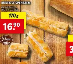 Lidl BUREK SE ŠPENÁTEM, 170 g nabídka