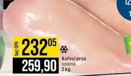 Jip Kuřecí prsa solená 2 kg nabídka