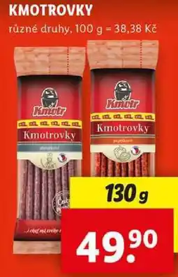 Lidl KMOTROVKY, 130 g nabídka