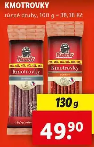 Lidl KMOTROVKY, 130 g nabídka