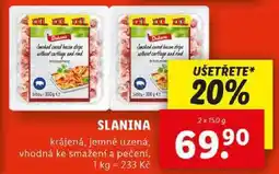 Lidl SLANINA, 2x 150 g nabídka
