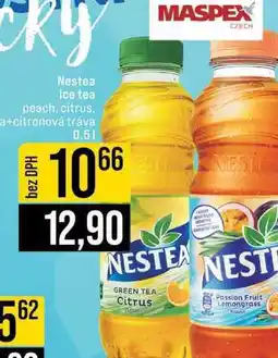Jip Nestea ice tea peach, citrus, a+citronová tráva 0,5l nabídka