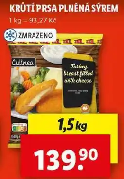 Lidl KRŮTÍ PRSA PLNĚNÁ SÝREM, 1,5 kg nabídka