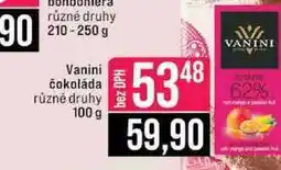 Jip Vanini čokoláda různé druhy 100 g nabídka