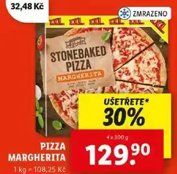Lidl PIZZA MARGHERITA, 4x300 g nabídka