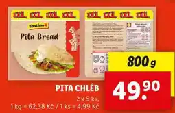 Lidl PITA CHLÉB 2x 5 ks, 800 g nabídka