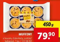 Lidl MUFFINY, 450 g nabídka
