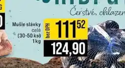 Jip Mušle slávky celé 30-50 ks 1kg nabídka