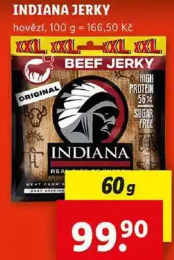 Lidl INDIANA JERKY, 60 g nabídka