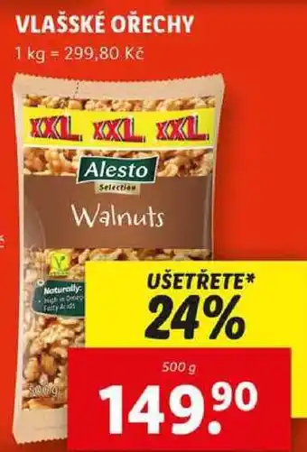 Lidl VLAŠSKÉ OŘECHY, 500 g nabídka