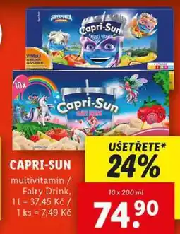 Lidl CAPRI-SUN, 10x 200 ml nabídka